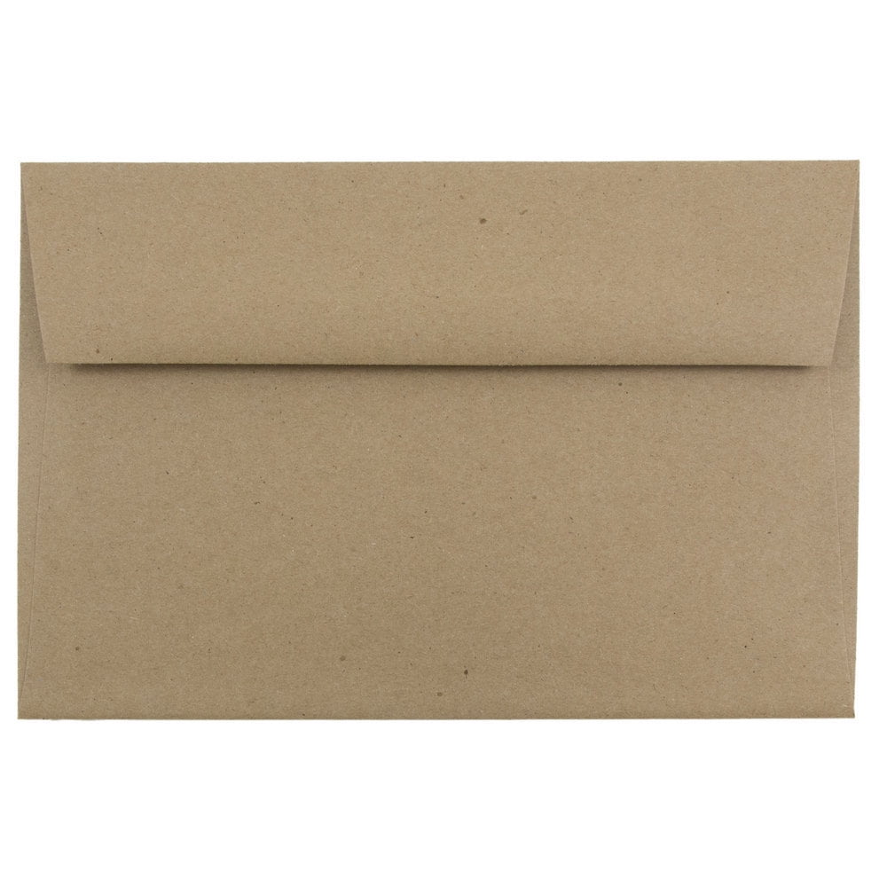 A9 5-3/4 X 8-3/4 WHITE WOVE ENVELOPE 24LBS BOX OF 1000 REGULAR GUM 