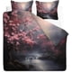 thumbnail image 2 of Árbol Funda Nórdica Tamaño Completo Set, Paisaje Japonés Ropa de Cama Decoración del Dormitorio,, 2 of 7