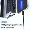 thumbnail image 4 of Convertidor de transferencia de datos tipo C macho a USB A hembra 36W 3A USB3.1 para Steam Deck FLhrweasw Nuevo, 4 of 9