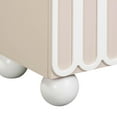 thumbnail image 5 of Tori Motif Taupe Nightstand, 5 of 6