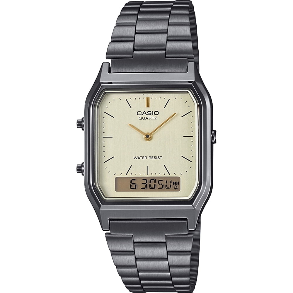 casio digital watch yellow