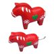 thumbnail image 4 of 2 figuras de resina de caballo, estatua coleccionable de animal, adorno para inauguración de casa, sala de estar, escritorio, dormitorio interior., 4 of 9