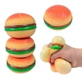 thumbnail image 1 of Creative Decompression Hamburger Rebound Vent Ball Simulation Food Play Tricky Toy Flour Pinch Music Reduce Stress Artifact Toyrandom 1pc He Qiyong unisex, 1 of 1
