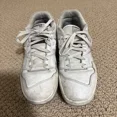 thumbnail image 4 of New Balance 550s Men's Size 9 White Casual Lifestyle Shoe Sneaker (no box), 4 of 5