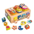 thumbnail image 3 of Juguetes clasificadores de formas Montessori Hugo, juguetes de madera coloridos para educación y desarrollo cognitivo, 3 of 10