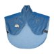 thumbnail image 1 of Protector de hombros antiarañazos para loros, hombrera para mascotas, chal de pañal Azul, 1 of 9
