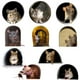 thumbnail image 3 of Monstrate 5 piezas Mouse Hole Wall Decal Sticker Lovely Home Decor Kitchen Type7 NO7, 3 of 6