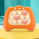 thumbnail image 3 of Consola de juegos para niños Whack-a-mole Mini juguete de rompecabezas antipresión (naranja) JShteea libre de BPA, 3 of 6