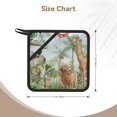 thumbnail image 3 of Sikiie Watercolor African Animals Wildlife Pot Holders Kitchen Insulation Mats Heat Resistant Pot-Holder Oven Anti-Scald Pads for Cooking Baking, 7.1*7.1inch, 3 of 8