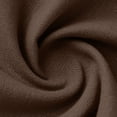 thumbnail image 4 of Craaazy Women Casual 3/4 Sleeve Blouse, Solid Color V Neck Tops, Loose Fit Linen Cotton Blend Shirt for Daily Wear Gifts, 4 of 8