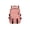 Pink, variant on Backpack, Preppy Large Capacity Lightweight School Travel Bag, 18.1x11.81x5.12 In, Polyester Waterproof Bag with Multi Compartment and Padded Shoulder Straps, for Student Outdoor Travel