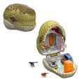thumbnail image 1 of Jurassic World Rebirth Micro Adventure Mutadon Head, Playset Interactive Features & Small Figures, 1 of 6