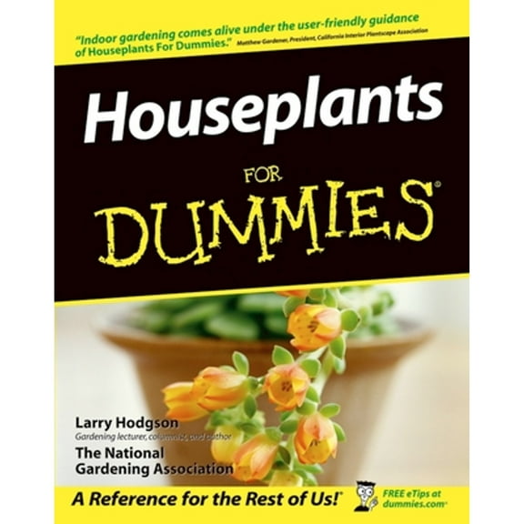 Pre-Owned For Dummies: Houseplants for Dummies (Paperback)