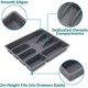 thumbnail image 4 of Kitchen aid Kitchen Household Cutlery Storage Box Hotel Restaurant Classification Tableware Storage Box Plastic Compartment Collection Basin Storage Box, 4 of 5