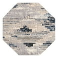 thumbnail image 3 of Unique Loom Tucson Collection Area Rug - Sabino (7' Octagon Gray/Black), 3 of 7