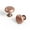 Antque Copper, variant on Goo-Ki 4 Pack Champagne Bronze Zinc Alloy Cabinet Knob with Backplate, 7.6''(192mm) Hole Center Cabinet Handles Hardware for Bedroom, Kitchen