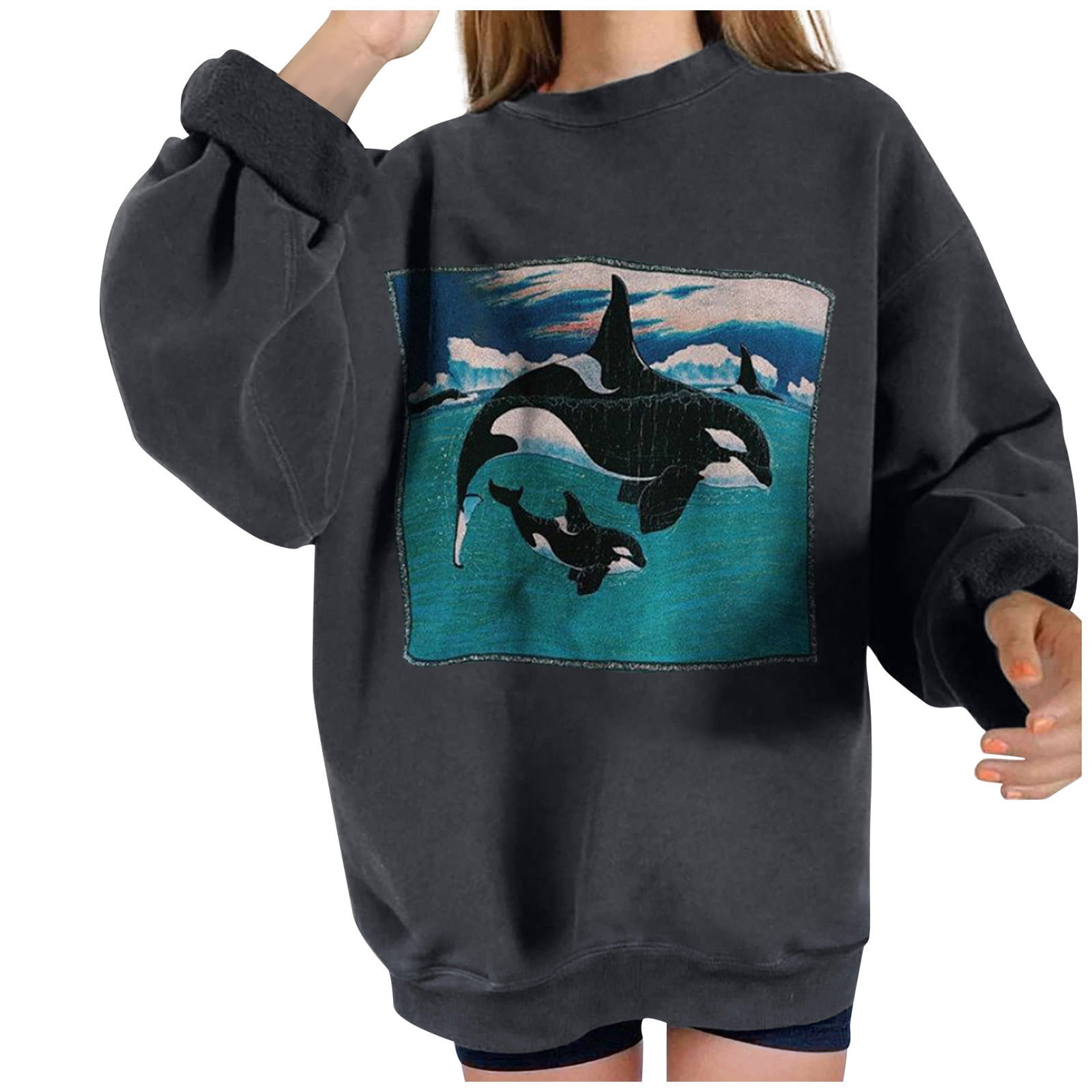 Wandatree Womens Crewneck Pullover 