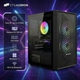 thumbnail image 3 of STGAubron Gaming PC Desktop, Intel Core I5 up to 3.7G, RX 550 4G, 16GB RAM, 512GB SSD, WiFi 6, BT 5.0, RGB Fan x 2, Win 11 Home, 3 of 5