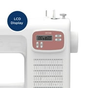 Brother CE1150 ماكينة خياطة محوسبة 110 غرزة مع خيط إبرة تلقائي وشاشة LCD ومجموعة واسعة من الغرز