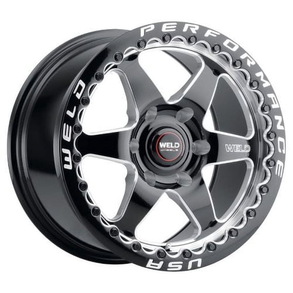 Weld Ventura Wheels 20x10 Beadlock Gloss Black