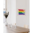 thumbnail image 5 of HAUS AND HUES Pride Artwork Rainbow Wall Art - Gay Pride Decor Rainbow Poster, Rainbow Wall Decor, Gay Pride Sign Gay Signs & Pride Wall Art, Pride Room Decor LGBT Flag (24x36, Framed Beige), 5 of 6