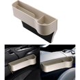 thumbnail image 3 of Dalazy Car Seat Gap Filler Organizer High Performance with Cup Holder Beige Right, 3 of 9