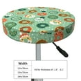 thumbnail image 4 of Gukieu Christmas Donuts Print Round Chair Cover, Dust-proof and Non-slip Bar Chair Protective Cover, Suitable for Bars, Restaurants, Offices-13 inch, 4 of 7