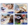 thumbnail image 4 of Comix 12-Digit Desktop Calculator, Solar Battery Dual Power, Large LCD Display and Large Computer Keys, For Office Home School White, 4 of 9