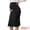 Black, variant on DARING DIVA Women's Maternity Skirt Ribbed Stretchy Elastic Waist Over Belly S Black