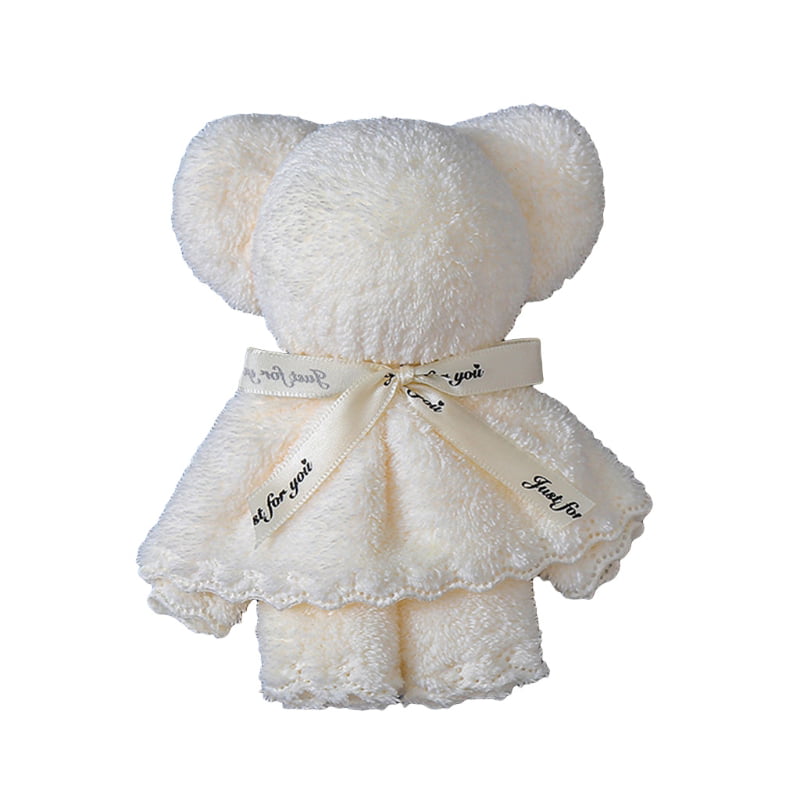 Bear towel cute hand towel pink Blue Kawaii baby adult 1pc 