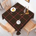 thumbnail image 5 of Tchckioa Christmas Decor Tablecloth for Kitchen,70x70 Inch Waterproof Table Cloth Cover,Square, 5 of 7