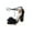 Black, variant on Women's Summer Casual Peep Toe Sandals Lace-Up Solid Color High Heel Chunky Heel Shoes
