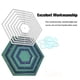 thumbnail image 5 of Cateissary Troqueles hexagonales en relieve, plantilla de tarjeta de Metal para álbum de recortes, papel fotográfico decorativo, herramientas Herramientas de estampado, 5 of 6