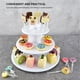 thumbnail image 3 of Ounissouiy Estante de soporte para piruletas de pastel, soporte de exhibición de postre de rosquilla de 3 niveles para Baby Shower, chico, fiesta de Utensilios de cocina Ounissouiy HA016817-00, 3 of 6