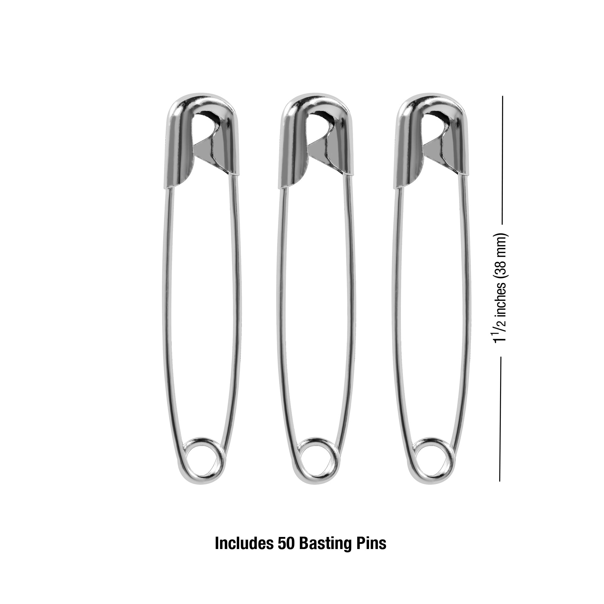 Hello Hobby Size 2 Steel Basting Pins (50 Count)