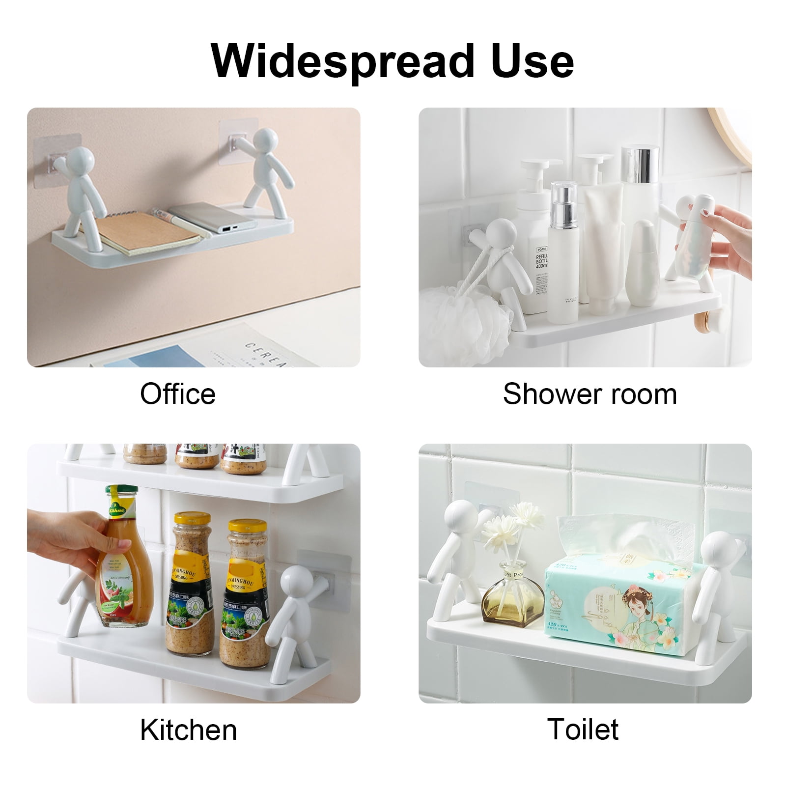 Home Basics Weave Pattern Metal & Acrylic Bathroom Tooth Brush Holder 