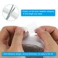 thumbnail image 4 of Uxcell 16.4Ft Weather Stripping Door Seal, 1-3/8"W Silicone Sealing Tape, Brown, 4 of 4