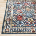 thumbnail image 3 of Livabliss Area Rugs for Living Room, 5x7 Crafty Traditional Blue Rug, Bedroom Dining Room Home Decor Stain Resistant Carpet (5'1" x 7'5"), 3 of 8