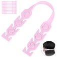thumbnail image 1 of Empuñaduras para la oreja de la cubierta de la boca 10 Unids Boca Mufla Oreja Extensión Gancho Empuñaduras Silicona Ajustable Hebilla Titular Accesorios Rosa Higoodz Otros, 1 of 8