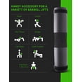 thumbnail image 4 of Cojin Protector Barra, Almohadilla de barra, Morado MDFitness Squat Hip Thrust Barbell Pad MDFitness Olimpico o Universal, 4 of 7