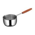 thumbnail image 3 of Fiocias Hot Oil Pan Breakfast Pot Cookware Nonstick Multipurpose Butter Melting Pot Mini 500ml, 3 of 9