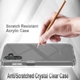 thumbnail image 5 of Starshop Galaxy A04S case, With Tempered Glass Protector, Shockproof Clear Case Clear, 5 of 5