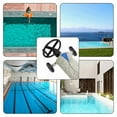 thumbnail image 6 of Swimming Pool Solar Reel Cover Waterproof Pool Solar Blanket Reel Cover for Pools Reel Up to 18' Wide Creamy White, 6 of 10