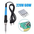 thumbnail image 2 of Herramientas De Soldador De Soldadura Eléctrica De Temperatura Ajustable De 60W 5 Puntas 220V Sunnimix Soldador eléctrico 60W, 2 of 8