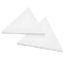 Topbathy 2Pcs Creative Oil Painting Cloth Panel White Cotton Board Ideal for Student Artists