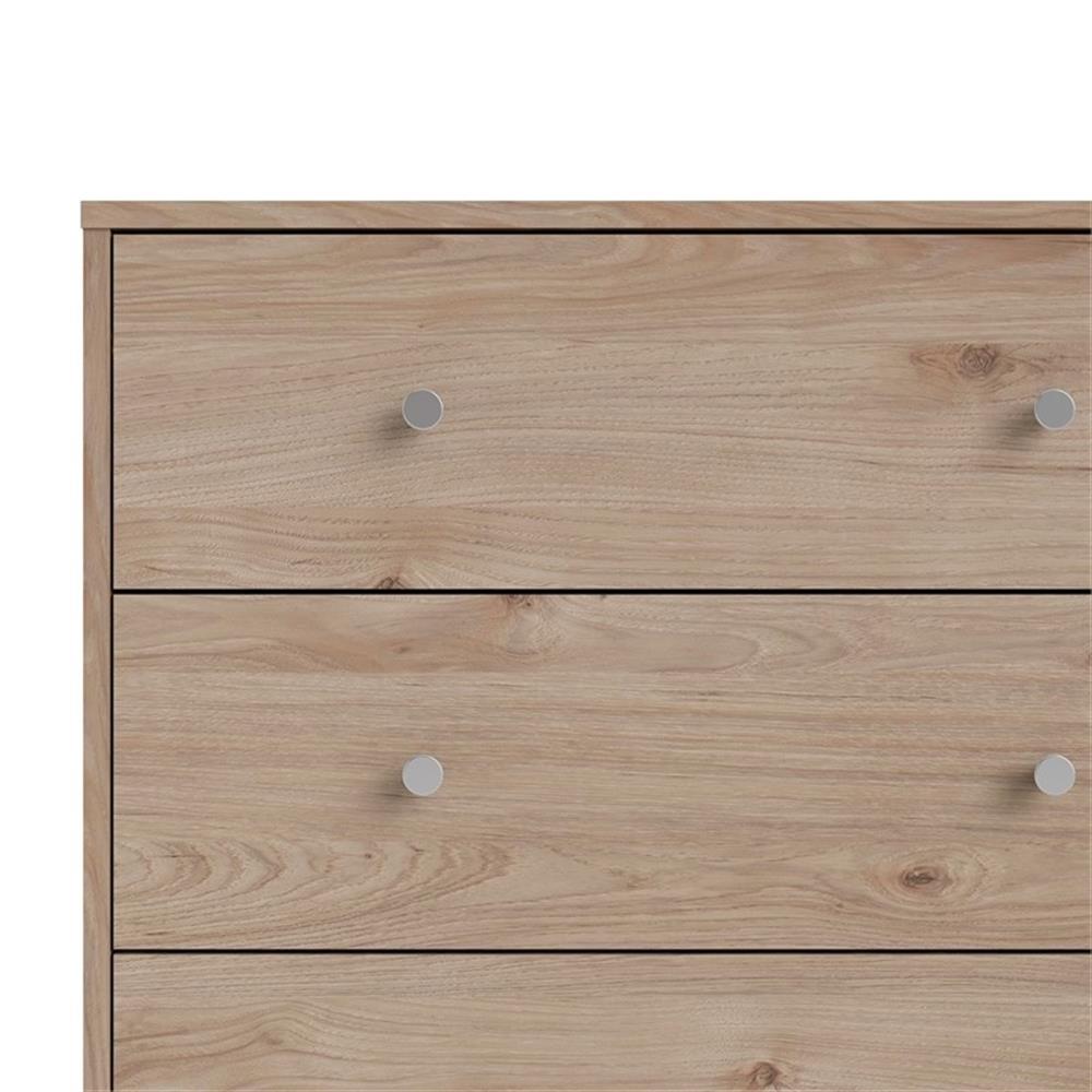 Pemberly Row 2PC Dresser and Nightstand Bedroom Set in Jackson Hickory