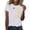 White, variant on MEICHEN Graduation Gifts for Her: Class Of 2026 Senior 26 High School Graduation T Shirt Womens Spring Summer Tops