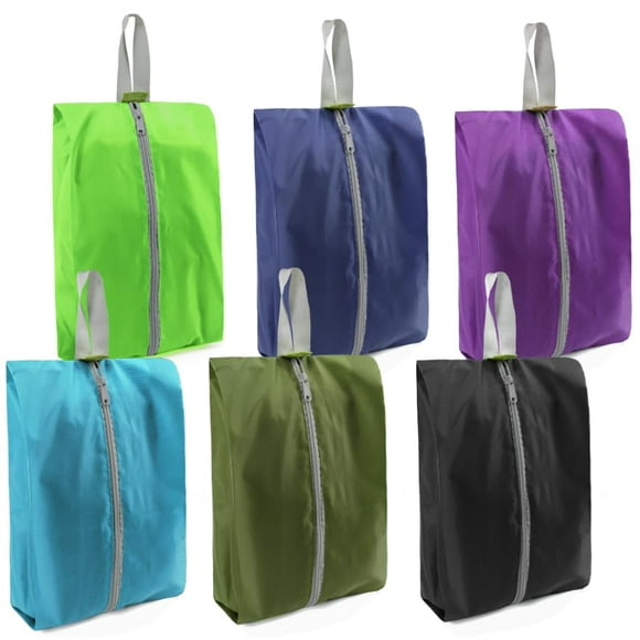 Bolsa para zapatos BeeGreen Colorful Travel, paquete de 6 unidades de nailon para zapatos