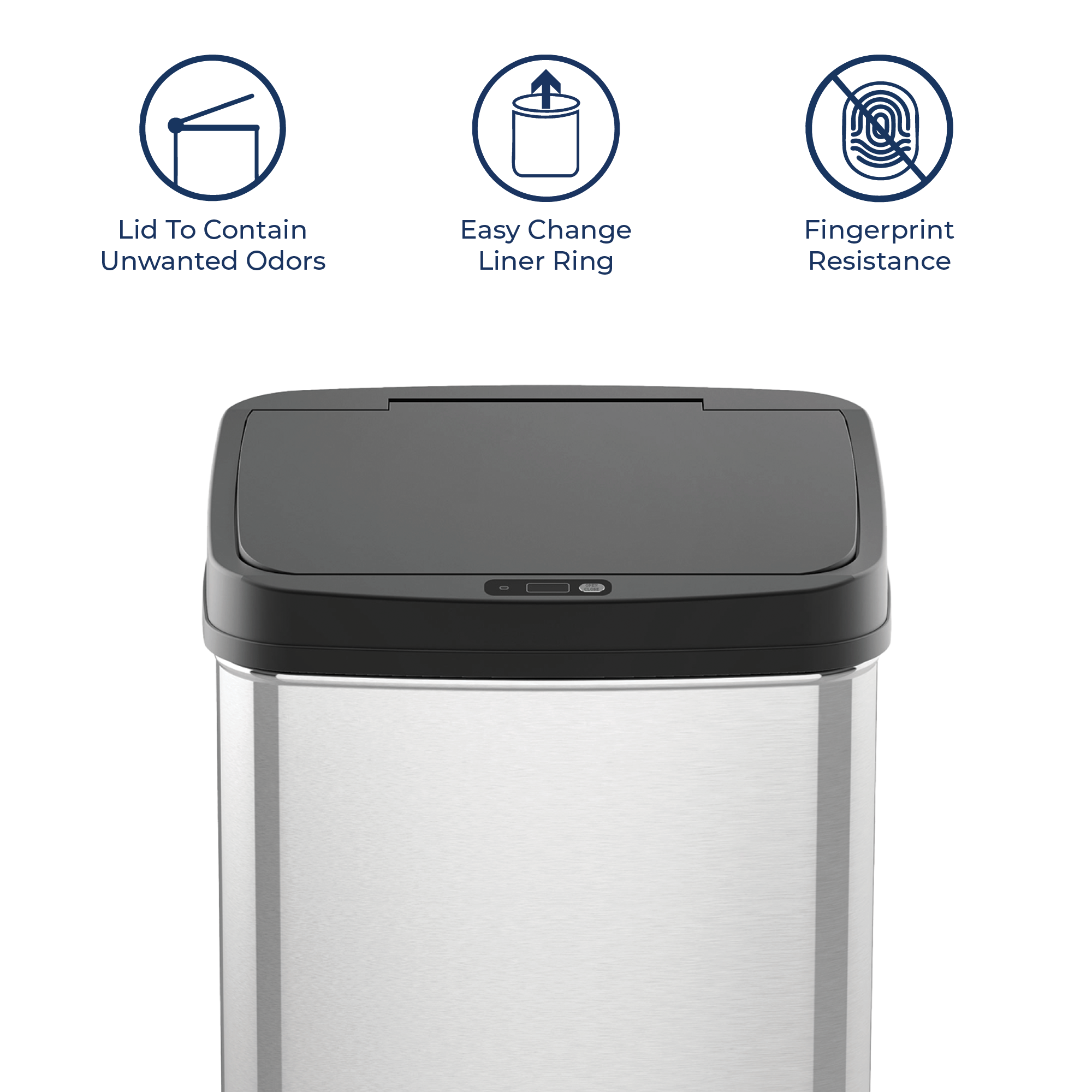 Nine Stars 13.2 Gallon Automatic Motion Sensor Trash Can photo 4