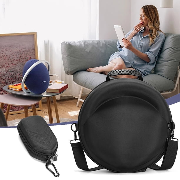 Bolsa de almacenamiento para altavoces SUSUchens para Harman Kardon Onyx Studio 8, impermeable, a prueba de golpes, correa ajustable, resistente a arañazos, forro suave, estuche rígido de